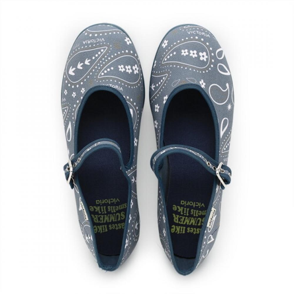 Victoria Shoes Kung Fu Ballerina Bandana Azul 1080115 Azul