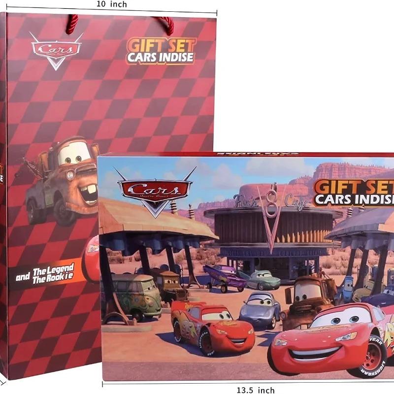 Disney Pixar Cars McQueen Matt Uncle Mike Truck Alloy Diecast Car 1:55 Model Car Box Gift