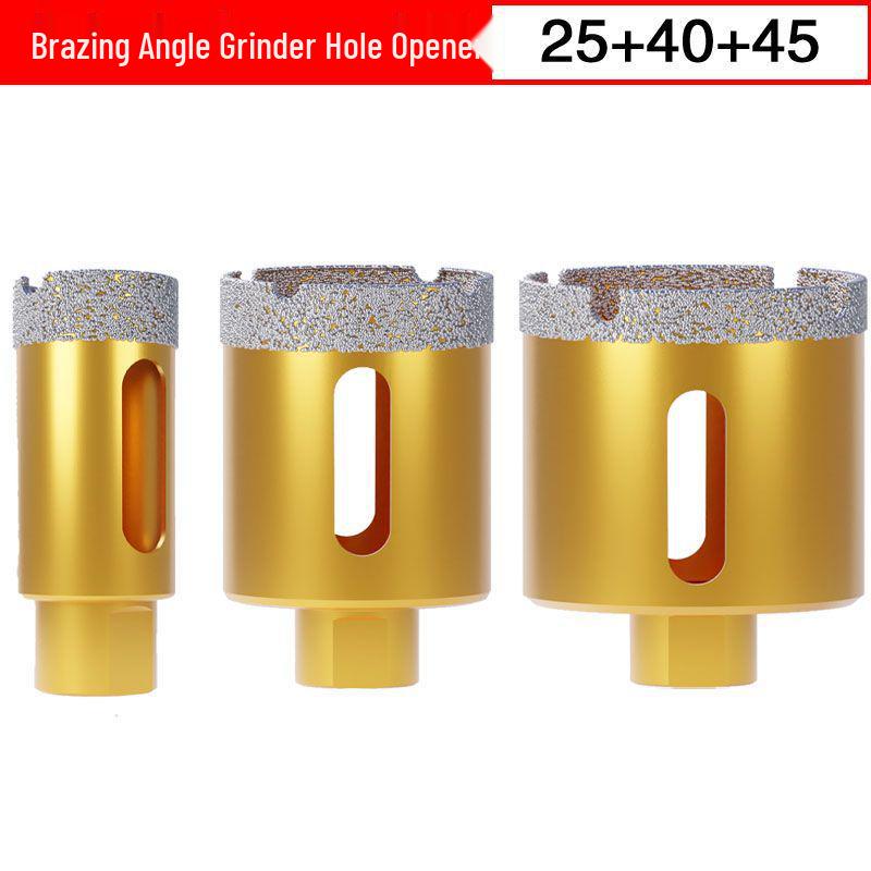 Dual-Purpose Angle Grinder Drill Bit for Porcelain, Granite, and Vitrified Tiles