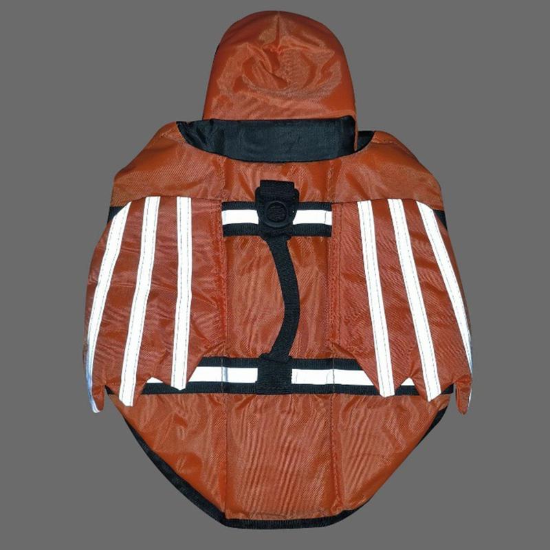 Dog Swim Vest Reflective High Buoyancy Wing Pets Life Jacket Safety Swimsuit for Small Medium Dogs Outdoor Beach Lake Pool