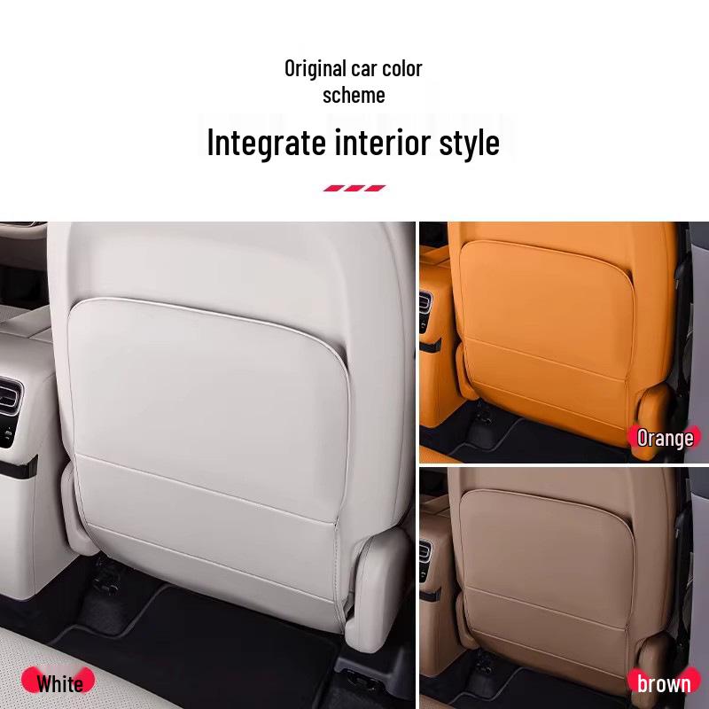 Ideal i6i8 Car Seat Kick Mats: Anti-Dirty Protective Pads for Backrest