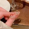 Korean Micro-inlaid Zircon Star Stud Earrings Women's Design Sense Niche Light Luxury Earrings Earrings