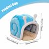 Pet Cat Bed Kitten Cave Unique Non Slip Bottom Playing for Indoor Cats Lightweight Winter Bed Puppy Kennel Cat House