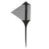 Hair Dyeing Highlighting Comb Home Salon Weaving Sectioning Tail Comb Styling Tool for Hair Coloring Black
