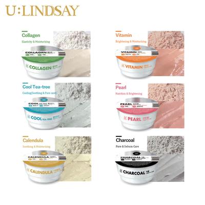 Lindsay Vitamin Modeling Mask Cup Pack 8 druhov jednorazovej bahennej masky