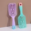 Massage Comb Curly Hair Styling Hair Comb Fluffy Plastic Hair Comb, Large Curved Comb Rib Comb