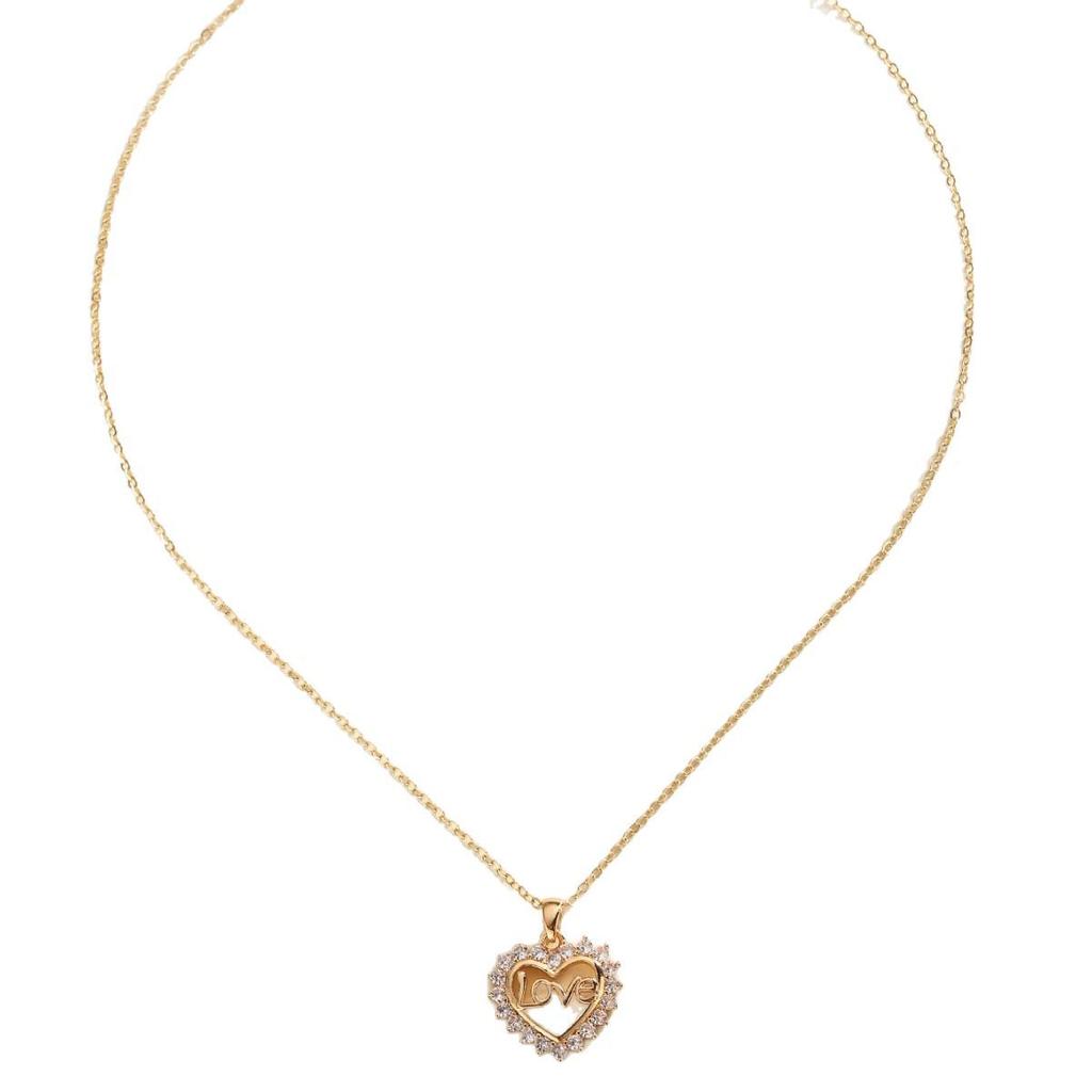 Heart-Shaped Rhinestone MOM Jewelry - Mother's Day Gift