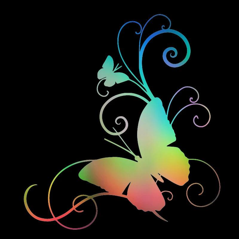 Car Sticker Stickers Butterfly Personality Car-Styling Custom PVC Motorcycle Rear Window Stickers Products Cute, Accessories Car