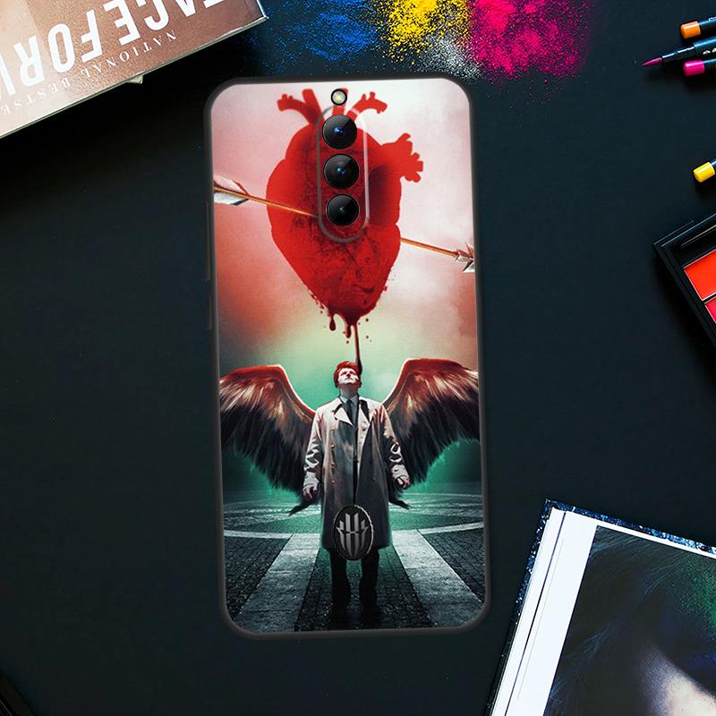 Angel Castiel Supernatural Case For ZTE Nubia Red Magic 9 8 8S Pro Plus RedMagic 6S 7S Pro 6 7 Pro 5S 6R 5G Back Cover