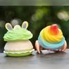 Cartoon Marine Creatures Crab Dolphin Octopus Scene Decoration Collectible Toy