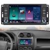 For 2Din Car Android Stereo GPS Player Ram Challenger Jeep Wrangler JK Head Unit Single Radio BT Carplay Multimedia