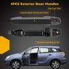 Exterior Door Handle 4Pcs Front Rear Driver & Passenger Side, Compatible With Toyota Camry 2002-2006, 03-13 Corolla Matrix, 04-09 Prius, 2002-2003