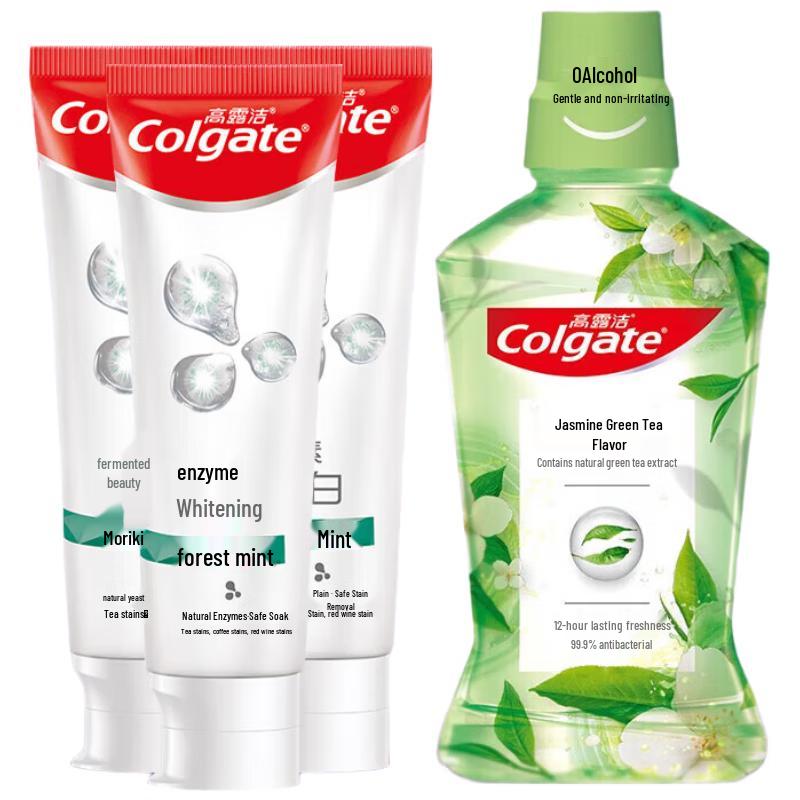Colgate Whitening Toothpaste & Mouthwash Combo