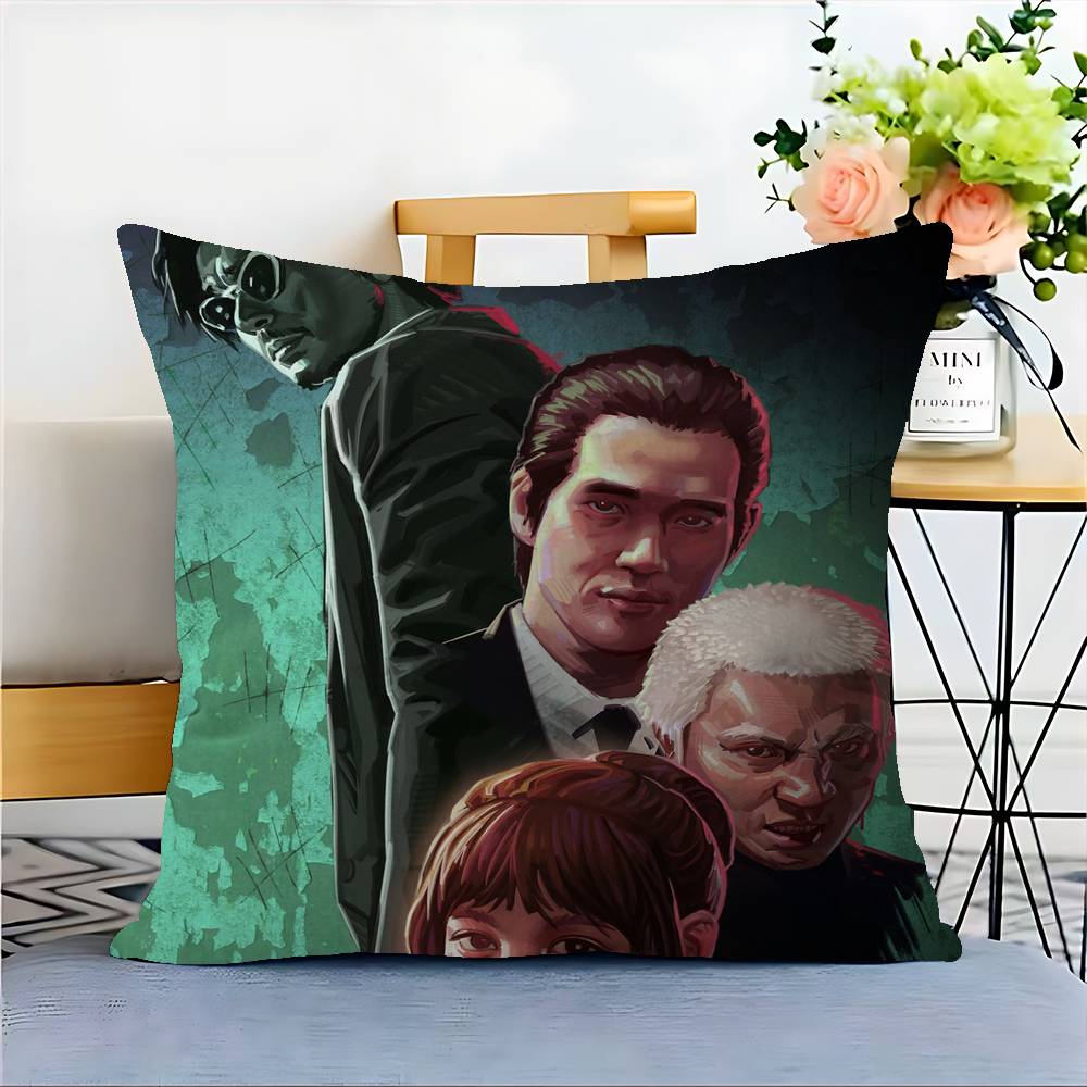 Thriller Movie Oldboy Pillowcase Toon Gift Cushion Cover Bedroom Home Sofa Chair Seat Decor Pillow Case