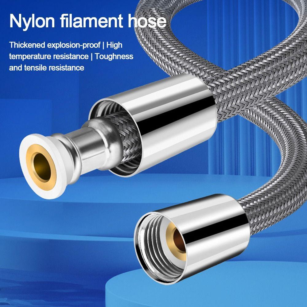 Universal Interface Handheld Shower Hose Anti Winding Bath Shower Nylon Pipe  Bathroom Accessories