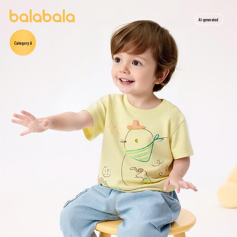 Balabala Baby Boy Short-Sleeve T-Shirt