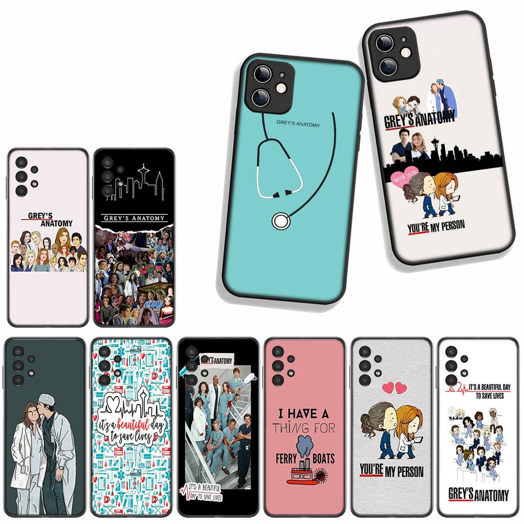 Funda Coque Cover for Xiaomi Redmi Note 14 13 12 13C 14C 12C 8 Pro Plus Pro+ 9C NFC 9T Phone Case Greys Grey's Anatomy TV