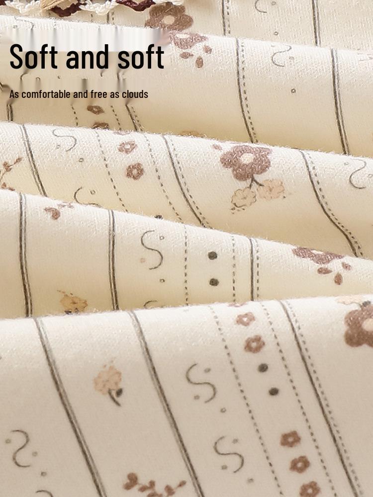 Infant Autumn Baby Clothes - Pure Cotton Two-Piece Set with High-Waisted Belly Protection for Girls