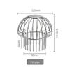 Rain Gutters Roof Guard Filters Drainage Pipe Filter Mesh Strainer Stops Blockage Leaf Drains Debris Floor Drain Net Cover