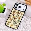 Mushroom Shockproof Phone Case for iPhone 17 Air 16e 15 11 12 14 13 Pro Max Cover Coque