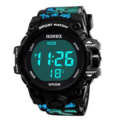 Luxury Men Analog Digital Military  Sport LED Waterproof Wrist Watch
