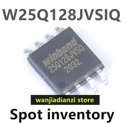 Neuer Originaler Echter W25Q128JVSIQ W25Q128JVSSIQ SOP8 W25Q128JVSQ W25Q128FVSSIG FLASH SMT IC, FLASH-Speicherchips W25Q128 SMD