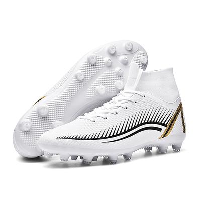 35-47 Men/Women's Football Shoes Large-sized Leather High Elastic Socks Ported Artificial Cottage Nail Youth Football Training Football Boots