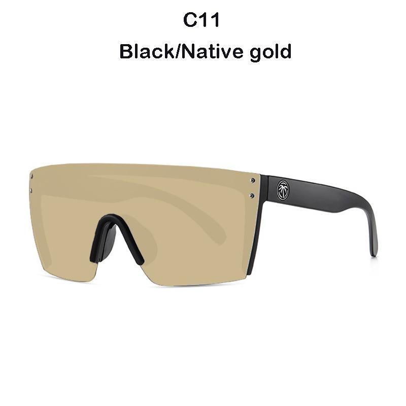 Vague de Chaleur Transfrontalière Meilleures Ventes Lunettes de Vélo Monture Large Film Authentique de Haute Qualité Lunettes de Soleil de Sport d'Extérieur