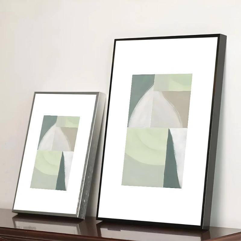 1pc Green Botanical Vase La Mela Van Gogh Abstract Line Poster Paper Print Home Bedroom Entrance Art Painting Decoration