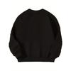 Kids Sweatshirt American Football Themed Print - Crewneck Sweatshirt - Sporty Casual Trendy Fashion
