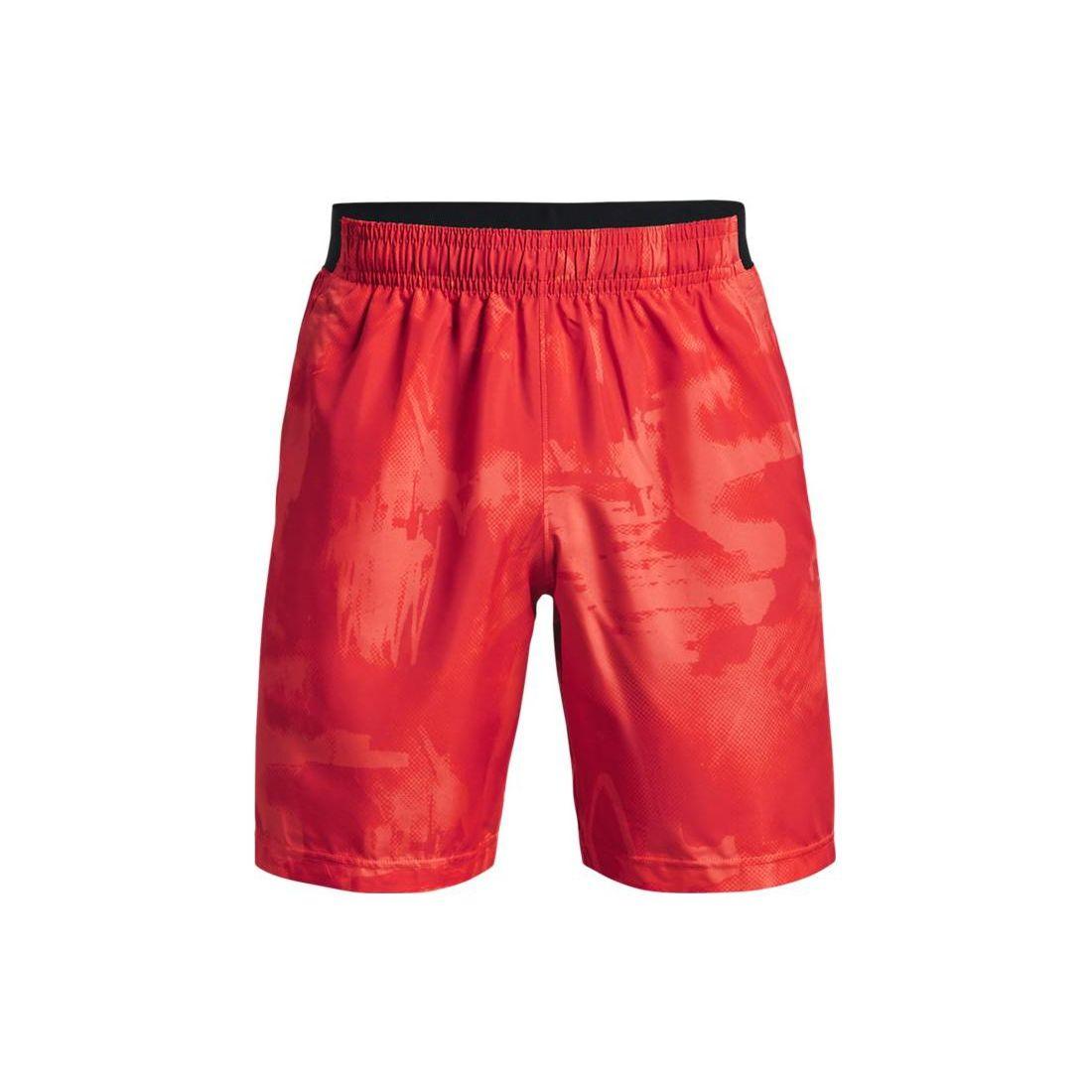 

Under Armour Woven Series Training Shorts Men Shorts Orange 1361436-690 XL