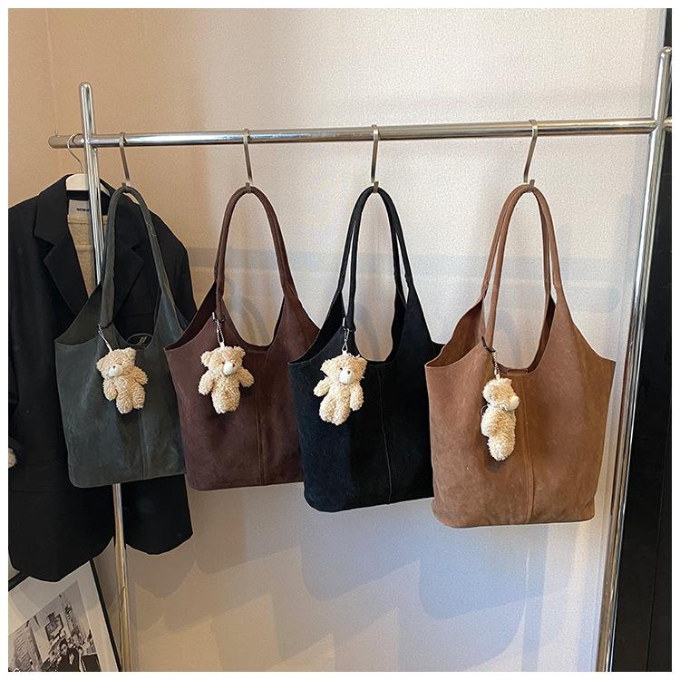 Bag 2025 New Autumn Large Capacity Tote Bag Premium Sense Portable Shoulder Bag Retro Versatile Underarm Bag Women