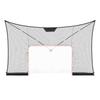 Hockey Net Backstop, 366x213 Cm Durable Hockey Goal Backstop Net with Extended Coverage, Lightweight and Portable Backyard Training Equipment, Easy