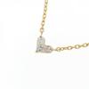 Used Star Jewelry Mysterious Heart Necklace 0.10ct 18k Pendant