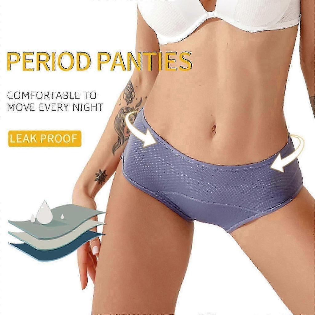 8X Mutandine da Donna Everdries Impermeabili per Incontinenza Pantaloncini Protettivi Impermeabili NUOVo