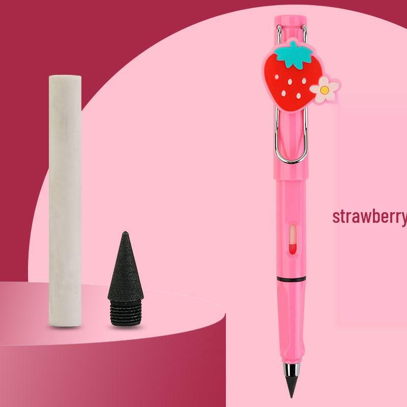 Black Tech Eternal Pencil: No Sharpening, No Ink, Break-Resistant Lead, Posture-Correcting Drawing Tool