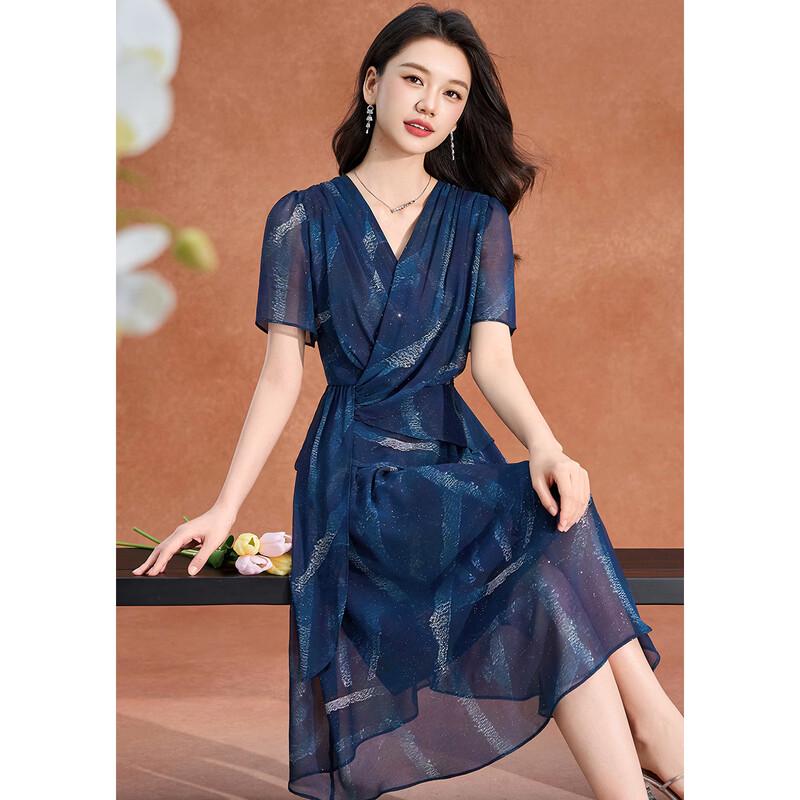 

Midsummer Night s Dream Abstract Print A-Line Dress M
