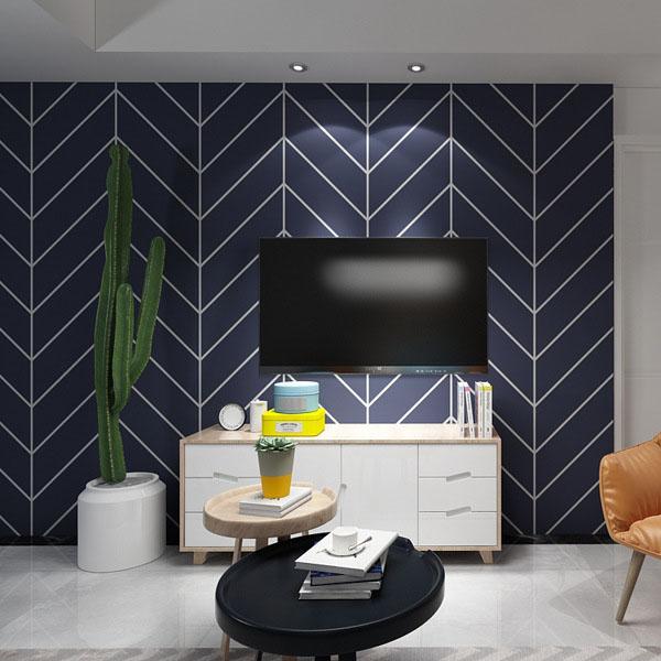 Luxury Suede Texture 3D Wallpaper 1.2mm Non-Woven Geometric Wall Cover, Modern Home Decor, Renovation Wall Paper Roll 0.53x9.5m