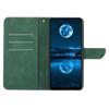HT05 For Samsung Galaxy A06 4G Case Skin-Touch Lines PU Leather Phone Cover