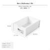 Transparent Minimalist Drawer Box Desktop Storage Shelf for Books Documents