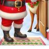 90x180cm Weihnachtstürabdeckung Großes Banner Weihnachtsmann Rentier Dekor für Zuhause Wohnzimmer Schlafzimmer Büro Bauernhaus Restaurant