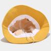 Cartoon Frog Plush Cotton Linen Bucket Hat Korean Fashion Soft Girl Student Couple Sun Hat Four Seasons