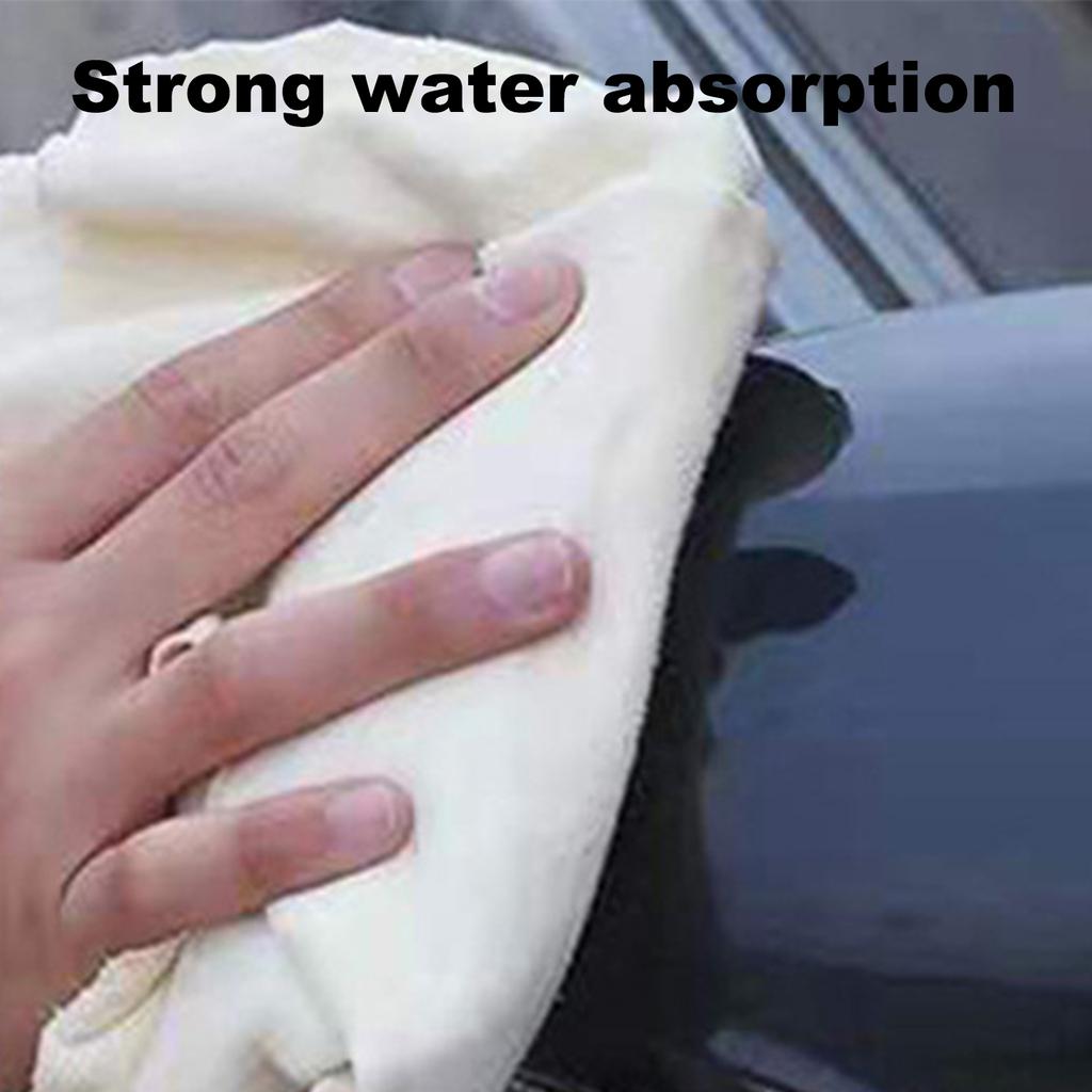 Autowaschtuch, Sämischleder-Reinigungstuch, starke Absorption, Autowaschzubehör, verschleißfest, für Toyota BMW