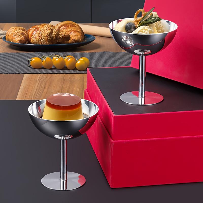 304 Stainless Steel Ice Cream Cup Pudding Cup Cocktail Glass Dessert Cup