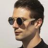 Punk Steampunk Sunglasses Retro Men's Brand Designer Round Punk Eyewear Gothic Style Products Women UV400 Sunglasses