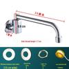 Commercial Kitchen SUS304 Wall-Mounted Swing Arm Faucet