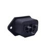 Copper Core 3-Core C-Type Power Socket with Fixing Hole