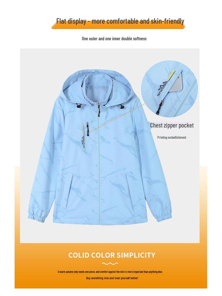 Women's 2024 Hooded Jacket: Spring & Autumn Baseball Style for Middle-Aged Mothers
