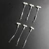 10pcs Glow Gourd Balance Bracket Portable Gourd Swivels Connector Freshwater Saltwater Fishing Tackle Fishing Supply