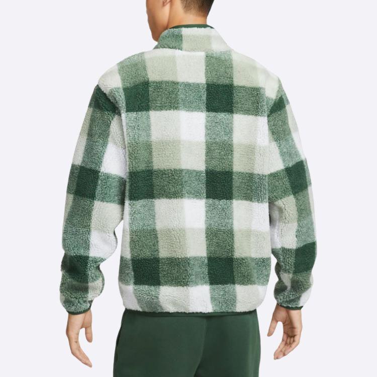 Nike Hanorac Casual Cald Confortabil Guler Înalt Mânecă Lungă Bărbați hanorac FZ0898-323